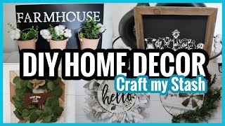 🤯 YOU WON&#39;T BELIEVE WHAT I MADE USING MY CRAFT STASH | DIY CRAFTS ON A BUDGET