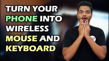 Turn Your Smartphone Into A Wireless Mouse And Keyboard For Your Computer