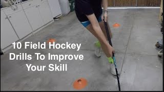 10 Field Hockey Drills To Improve Your Skill