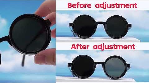 2025 New Arrival: ND Sunglasses with Adjustable Light Control & Polarized Protection #sunglasses