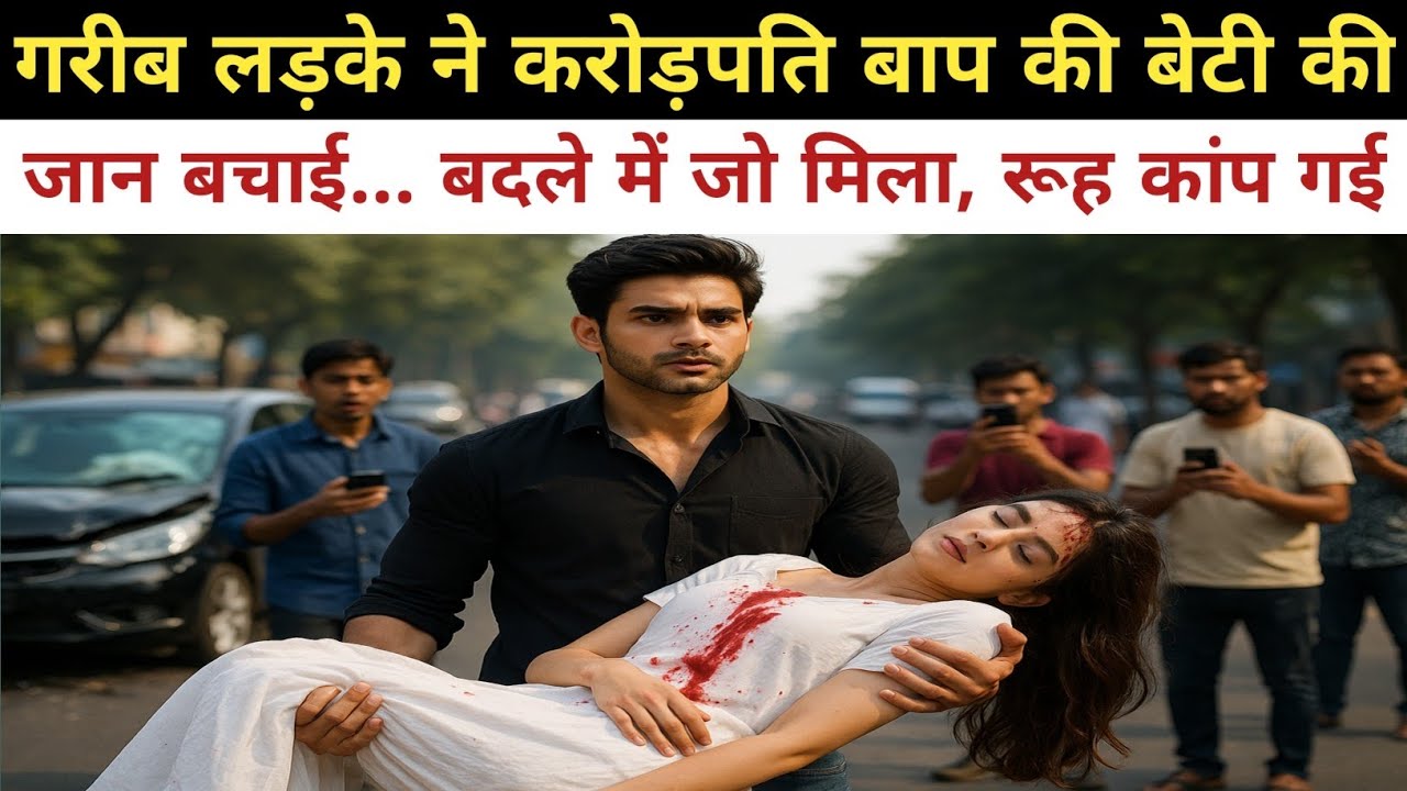 गरीब लड़के ने करोड़पति की बेटी की जान बचाई – बदले में जो मिला, रूह कांप गई | Heart touching story 