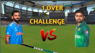 VIRAT KOHLI VS BABAR AZAM 😱 1 Over Challenge