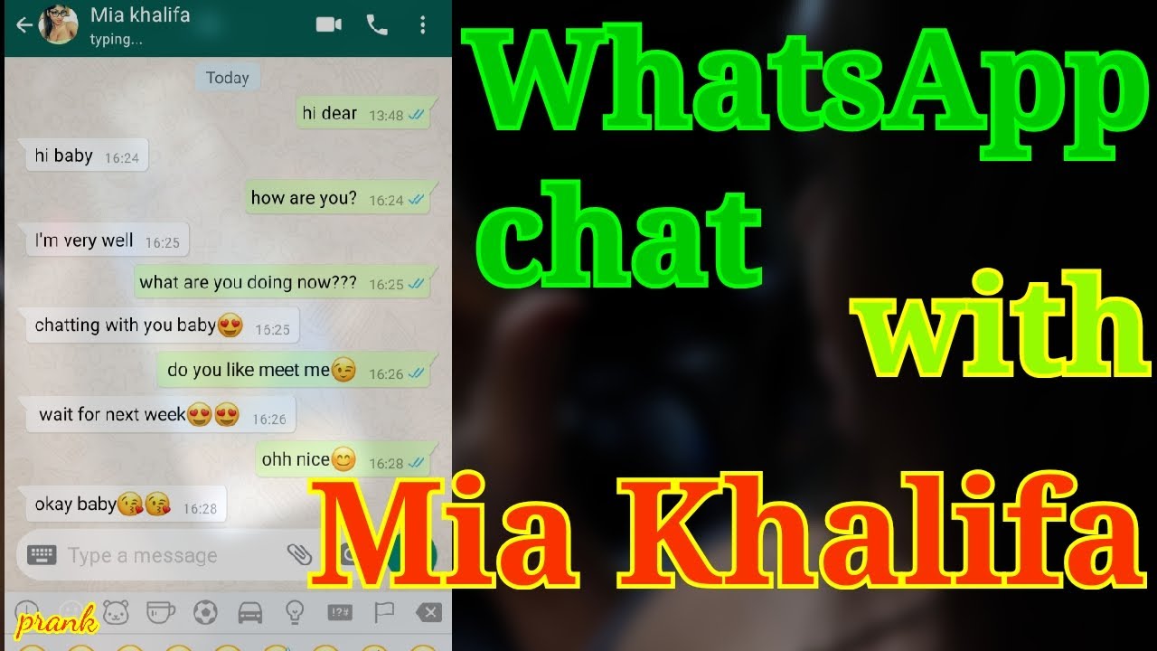 Mia khalifa chat