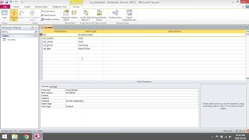 Create a basic Database
