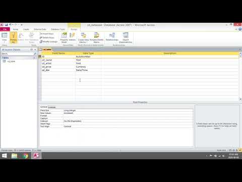 Create a basic Database