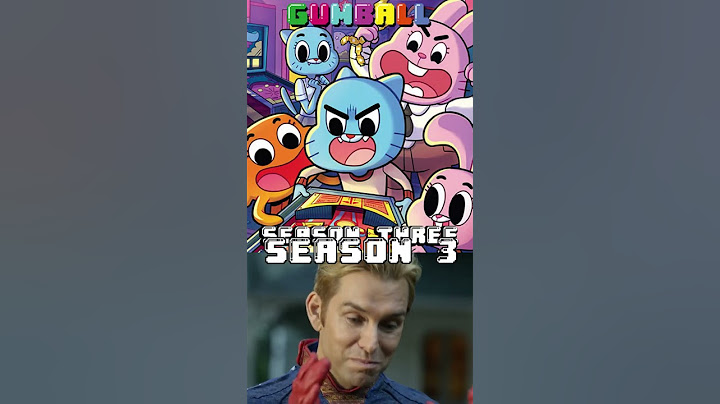 Gumball seasons ranked | #shorts