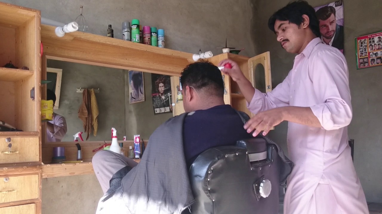 Rural Village Barbers Shop Pakistan YouTube