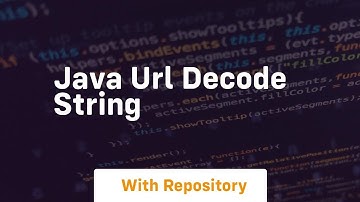 java url decode string