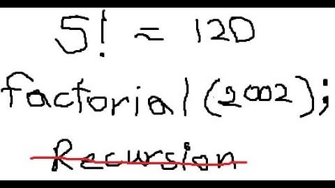 Coding is fun #5: factorial function without recursion in Python!