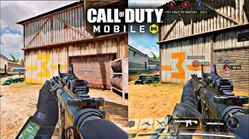 New Firing Range vs Old Firing Range | Cod Mobile