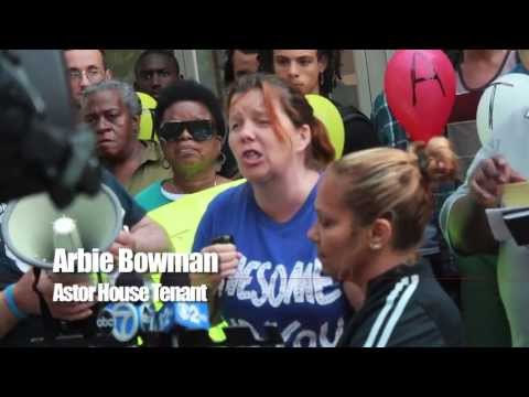 Residents Tell Alderman Moore: Take a Stand for Tenants' Rights!