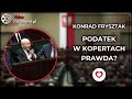 Konrad Frysztak pyta Czarnka o 'podatek w kopertach'
