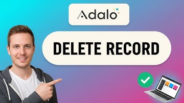 Hoe verwijder ik een record in Adalo (stap voor stap) 2025
