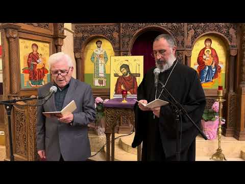 المزمور الخمسين اداء الاب القاضي اندره فرح والبروتوبسالت جوزف حارس  