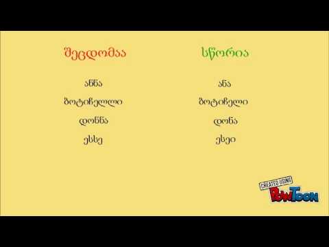 ორმაგი თანხმოვანი სიტყვის ფუძეში/ormagi tanxmovani sityvis fudzeshi