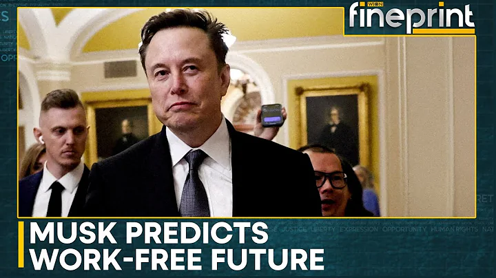 Elon Musk Predicts End of Compulsory Work, AI Boom Promises Massive Productivity | WION Fineprint