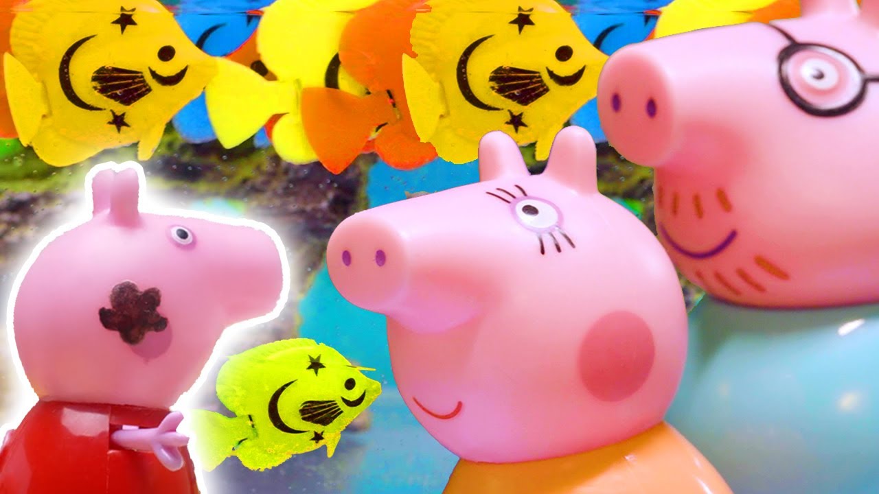 Peppa Pig at the Aquarium ❤️️ Let's Play With Peppa Pig ❤️️