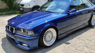 BMW E36 Coupe Avusblau