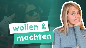 Learn how to use the German verbs "möchten" and "wollen" - A2 [with Jenny]