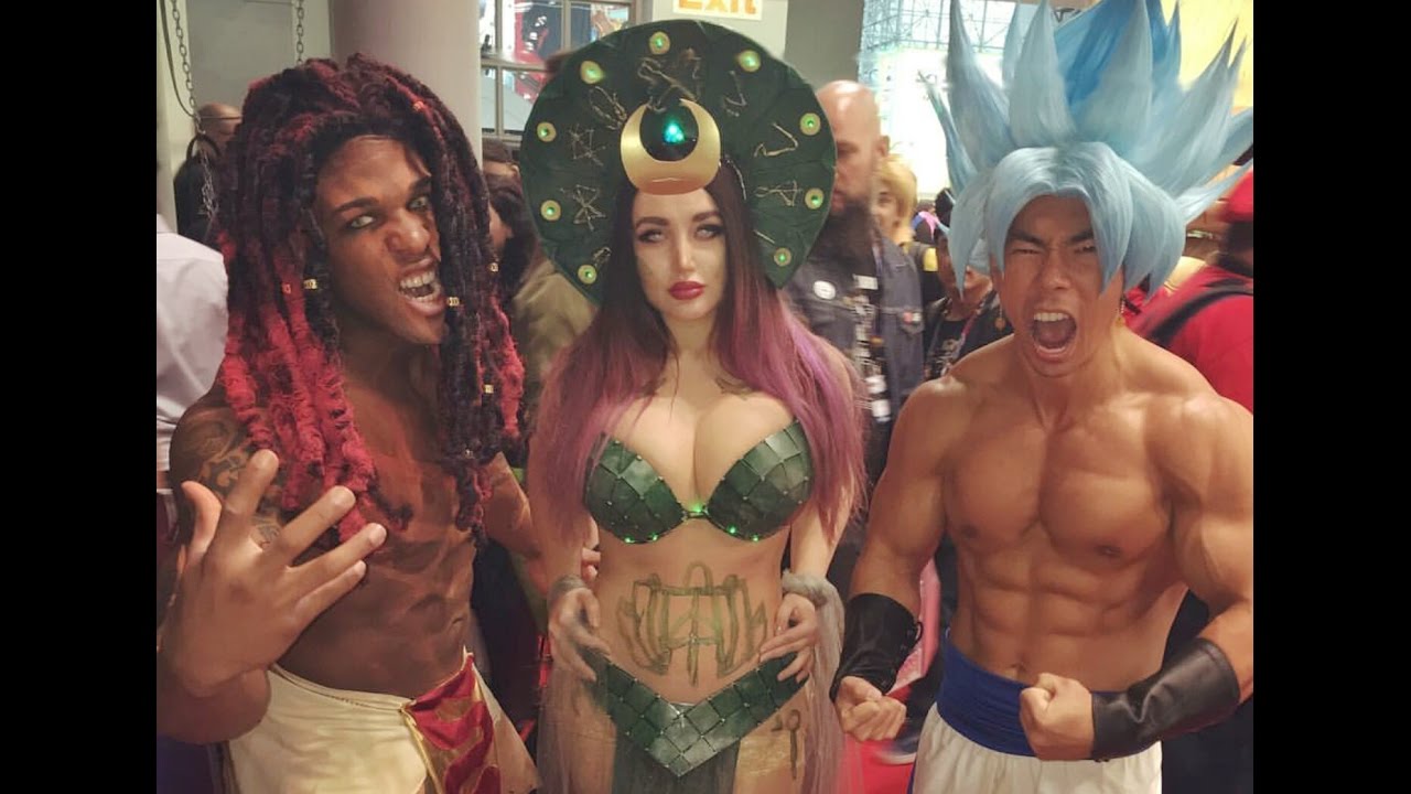 new york comic con 2016 day 2 gogeta cosplay youtube
