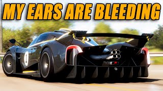 THE NEW PAGANI IS THE LOUDEST AND MOST EXTREME SOUNDING CAR IN FORZA HORIZON 5
