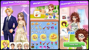 Merge Lover: Story & Makeover Gameplay Android
