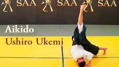 Aikido Ushiro Ukemi | Backward Roll
