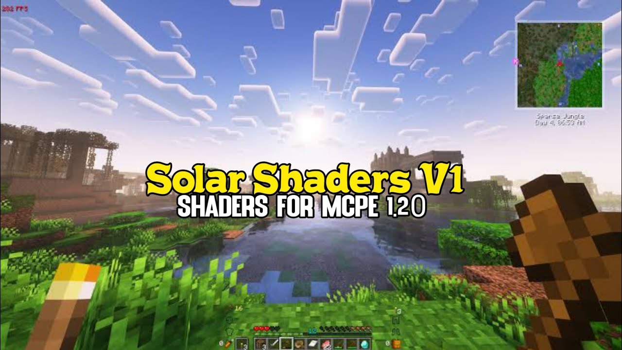 Shaders Mcpe 1.20 Solar Shaders V1 Baru Rilis Shaders Realistis Ringan ...