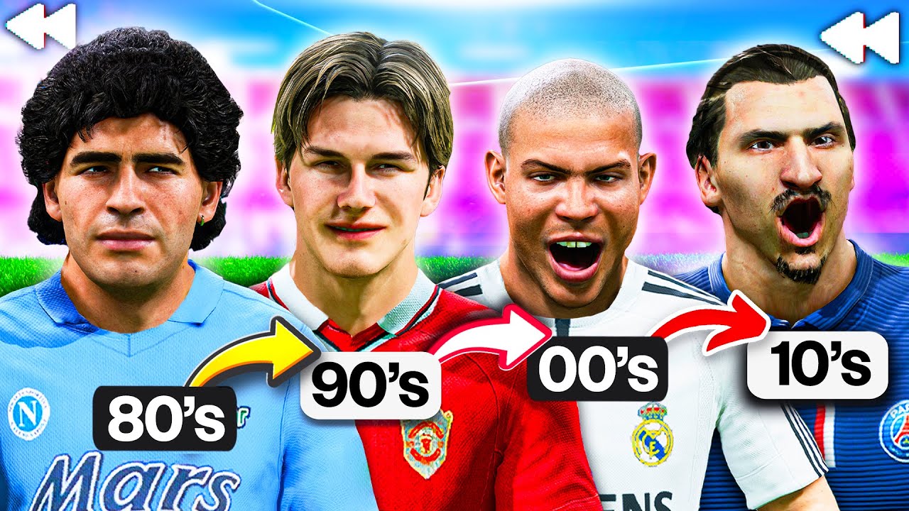 I Simulated 50 YEARS of Football History from 1970 to NOW...
