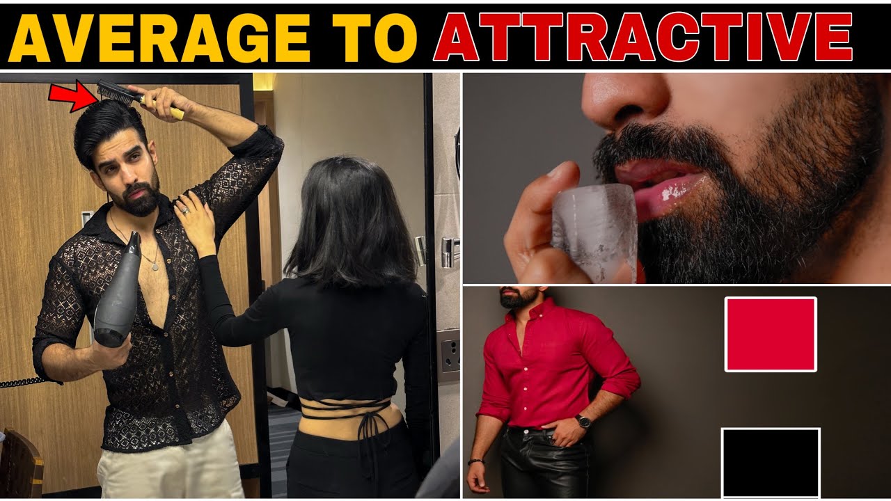 Look Average to Attractive *Naturally* | How to talk to girls| Colour combinations | Texting | Gf