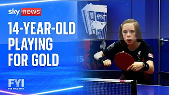 Paralympics: The 14-year-old tennis star vying for a gold medal thumbnail