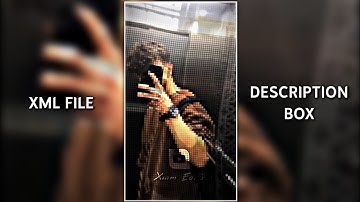 Zile Zile XML File 😵💀 | New Trend ✨ | New XML File 🥀 | Alight Motion XML File By @XiamEditx69