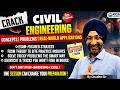 Civil Engineering Power Packed Session | Real Exam Questions & Tricks | By Chadha Sir | KGS Engineer