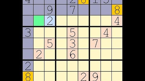 How to Solve Washington Times Sudoku Difficult  24 August, 2024