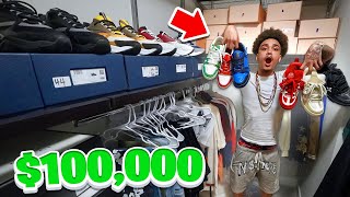 INSANE 100,000$ Closet Tour 👕👟🔥