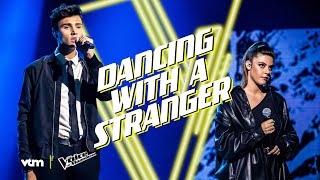 Alessia vs. Tobe - 'Dancing With A Stranger' | The Battles | The Voice van Vlaanderen | VTM