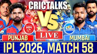🔴 Live: PBKS vs MI, IPL 2026 Live Cricket Match Today Score Commentary, Punjab vs Mumbai- 7 Ov