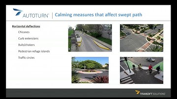 AutoTURN Tips Seminar Using IntelliPath® for Traffic Calming APAC