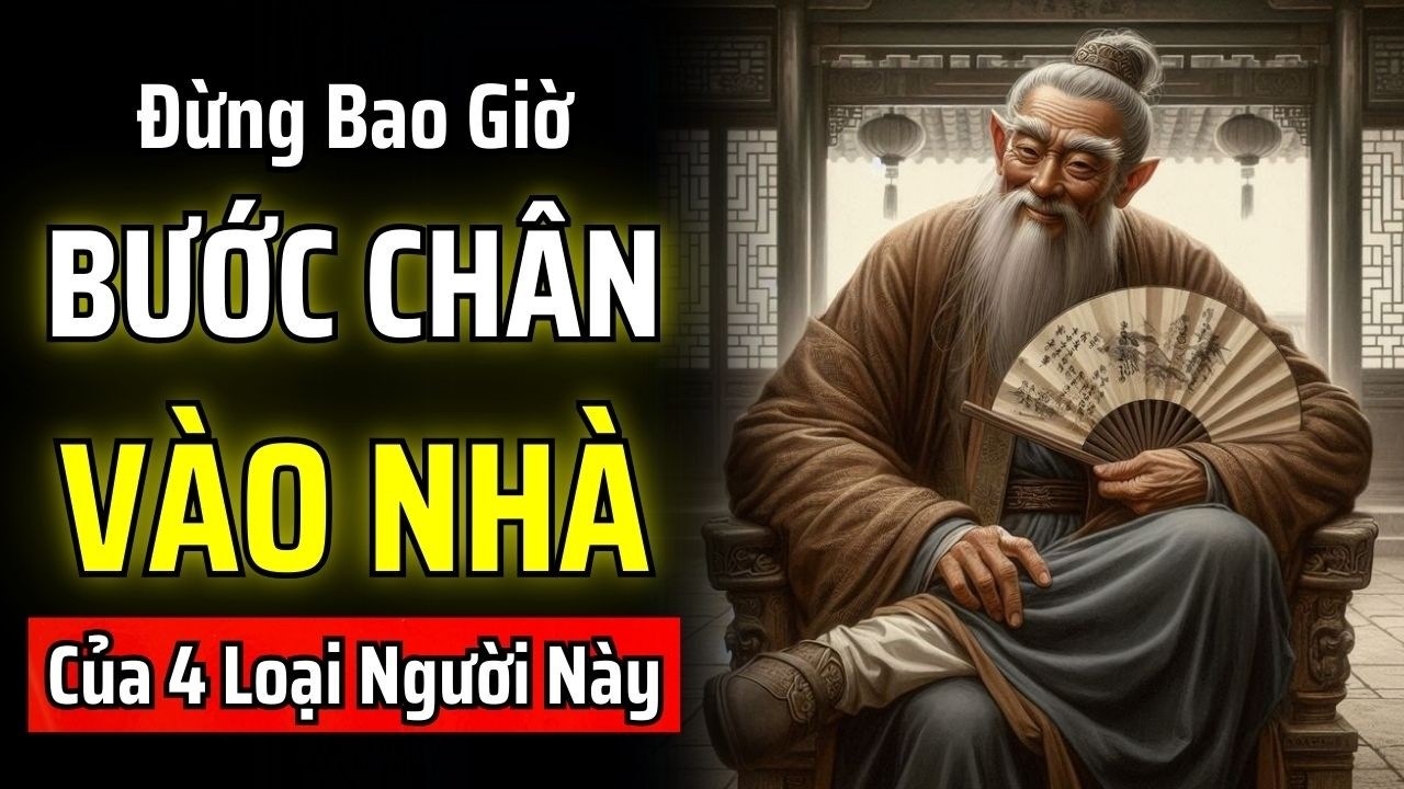 ĐỪNG BAO GIỜ BƯỚC CHÂN VÀO NHÀ CỦA 4 LOẠI NGƯỜI NÀY, HẬU QUẢ VÔ CÙNG TO LỚN | THUẬT CỔ NHÂN