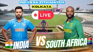 IND vs SA 37th Match, World Cup 2023 | Live Score & Commentary |  livestream worldcup cwc23