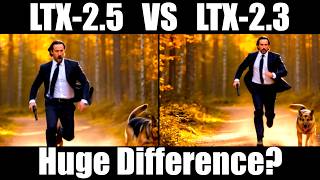LTX-2.5 vs LTX-2.3 Comparison | ComfyUI 16GB VRAM Test