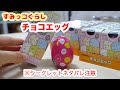 新発売のチョコエッグはすみっコぐらし♡シークレットはまさかの…笑【 こうじょうちょー  】