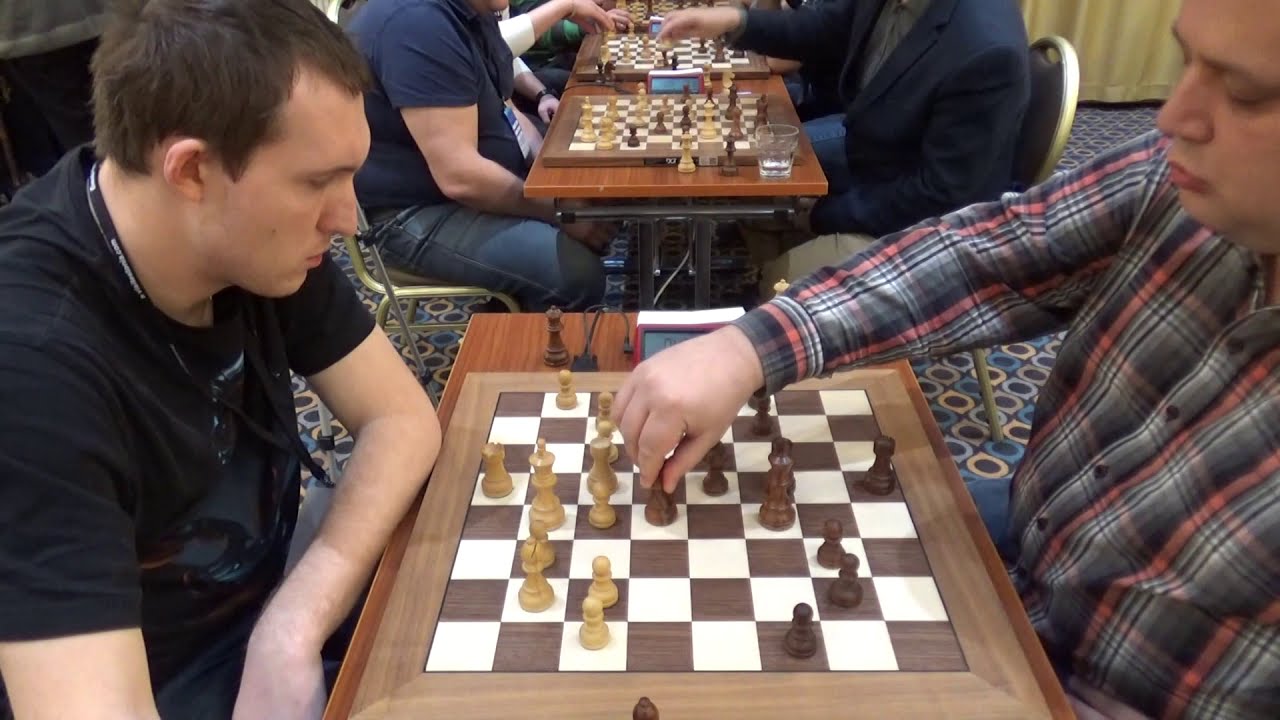 IM Mikhail Demidov - GM Maxim Turov, Trompowsky attack, Blitz chess