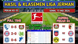 Hasil Liga Jerman Tadi Malam ~ BOCHUM vs LEVERKUSEN ~ BAYERN MUNCHEN vs WOLFSBURG ~ Klasemen Terbaru