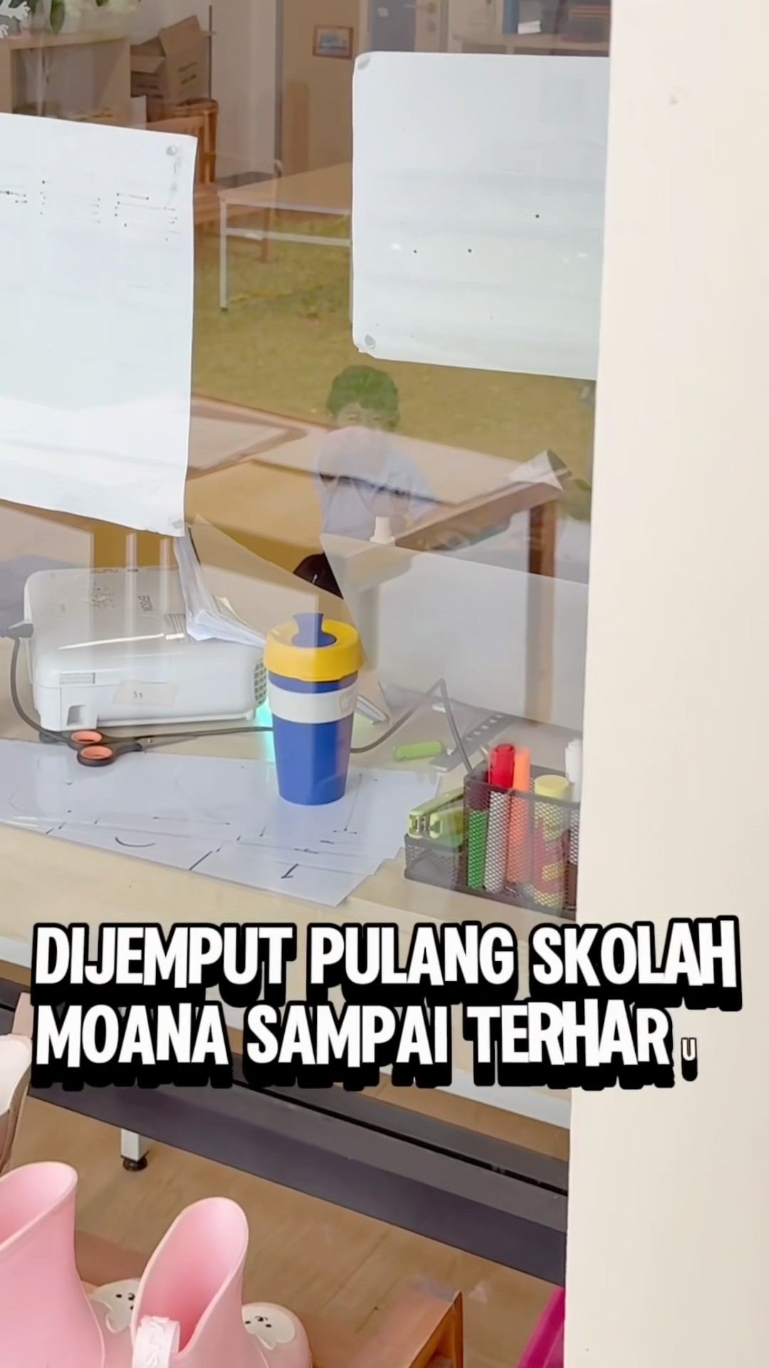 Terharu Banget Moana dijemput Pulang Sekolah..