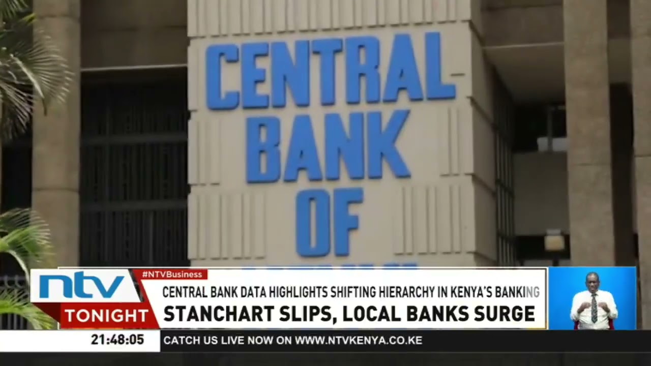 Still from Central Bank data highlights shifting hierarchy in Kenya’s banking sector
