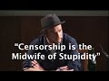 Brendan O'Neill - hate speech laws & censorship make people stupid