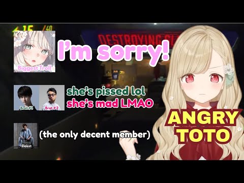 Toto never fails to get angry at Chitaru ( VSPO | Eng Sub )