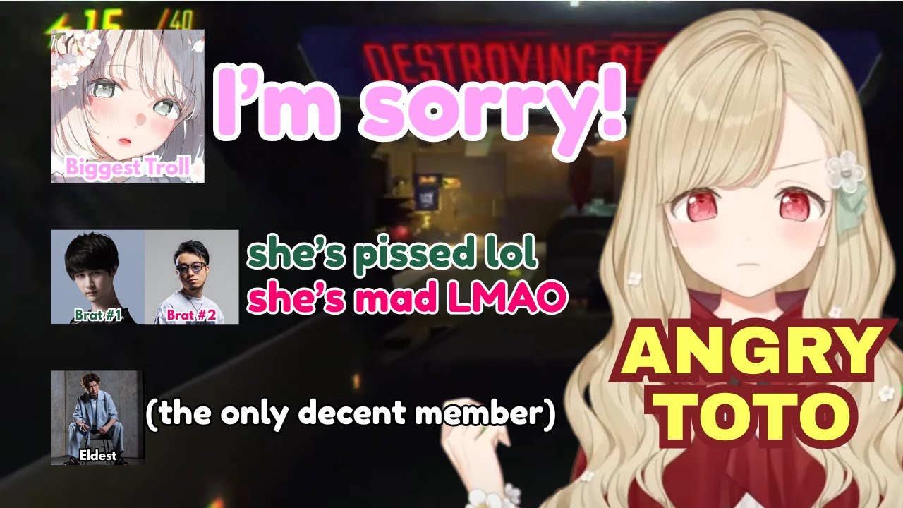 Toto never fails to get angry at Chitaru ( VSPO | Eng Sub )