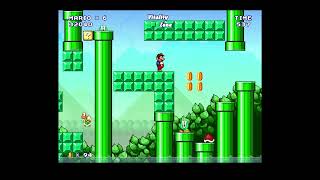 Mario Forever - Conventional World:Gameplay of world 2.